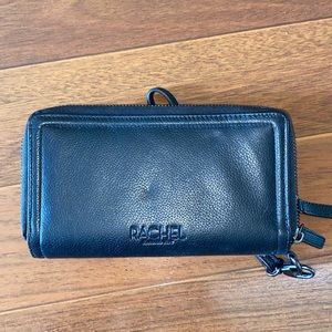 Rachel Rox double sided zippered wallet